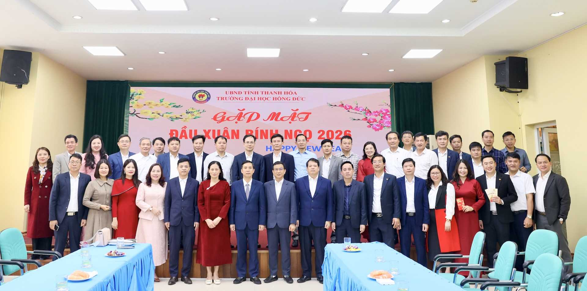 Năm 2026: Năm của hành động, tăng tốc và khẳng định vị thế Trường Đại học Hồng Đức